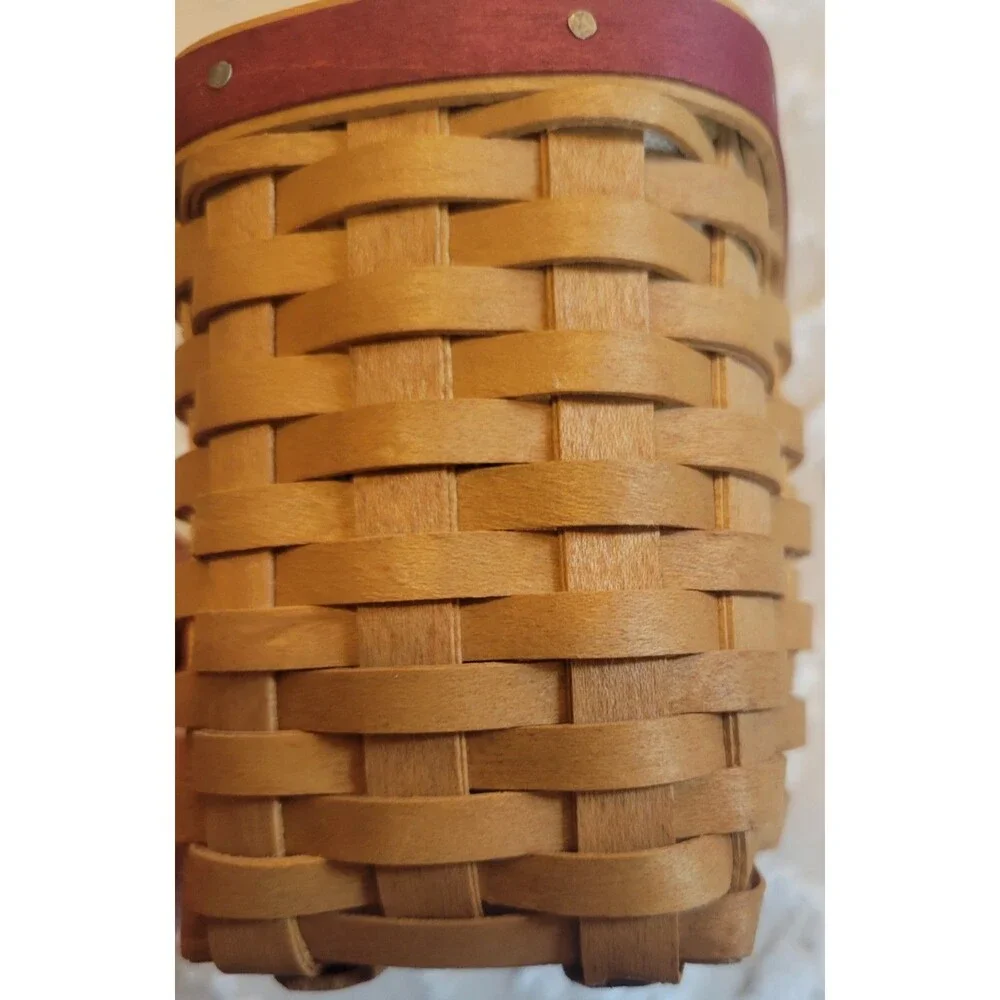 Longaberger 2004 Hostess Appreciation Basket Lid Protector Tie-on New
